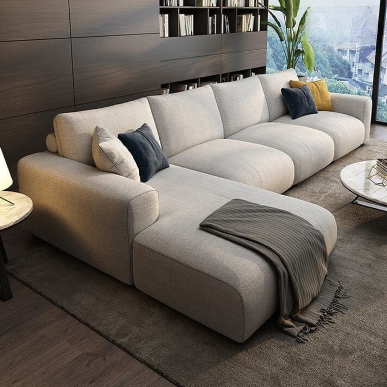 Modern L-Shape Sofas MLS-0003